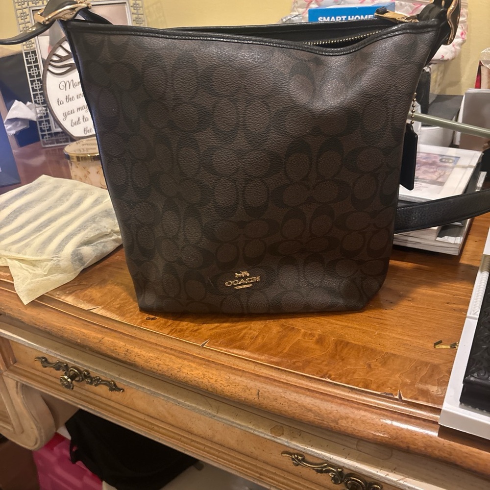 Coach Dark Brown Crossbody Bag